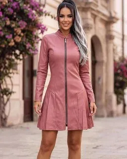 Новое платье из итальянского кожзама