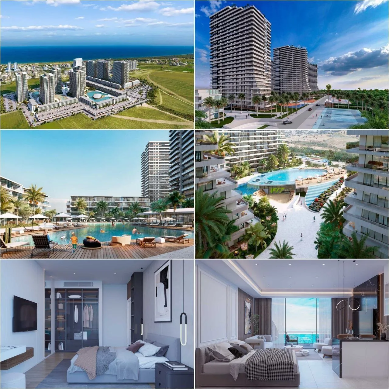 Жилой комплекс Grand Sapphire Blu в Искеле