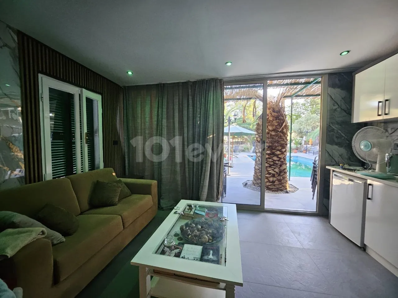 Çatalköy'de Kiralık 1+1 Ful Eşyalı Müstakil Ev Aylık kira, aidat, elektrik, su, internet herşey dahi