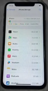 iPhone X 256GB в отличном состоянии